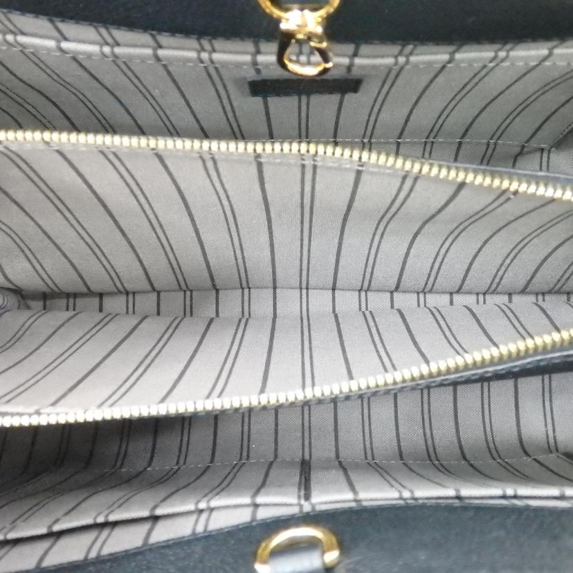 LV ルイ・ヴィトン/モンテーニュMM/アンプラント/ノワール/M41048//TR4***/Aランク/77