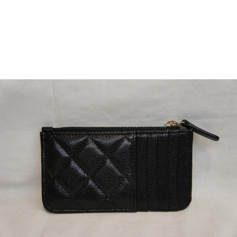 CHANEL シャネル/キャビアスキンクラシックフラグメントケース/ブラック/AP2570//H3P*****/SAランク/92