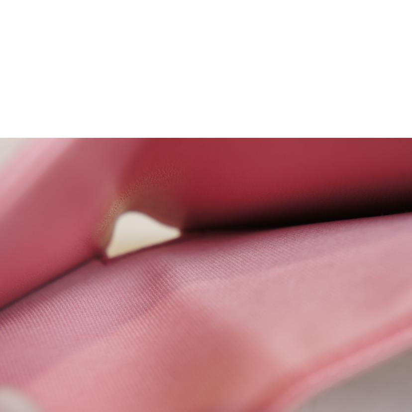 CHANEL シャネル/タイムレスクラシックラインスモールフラップウォレット/ピンク/AP0231//GEH*****/SAランク/92