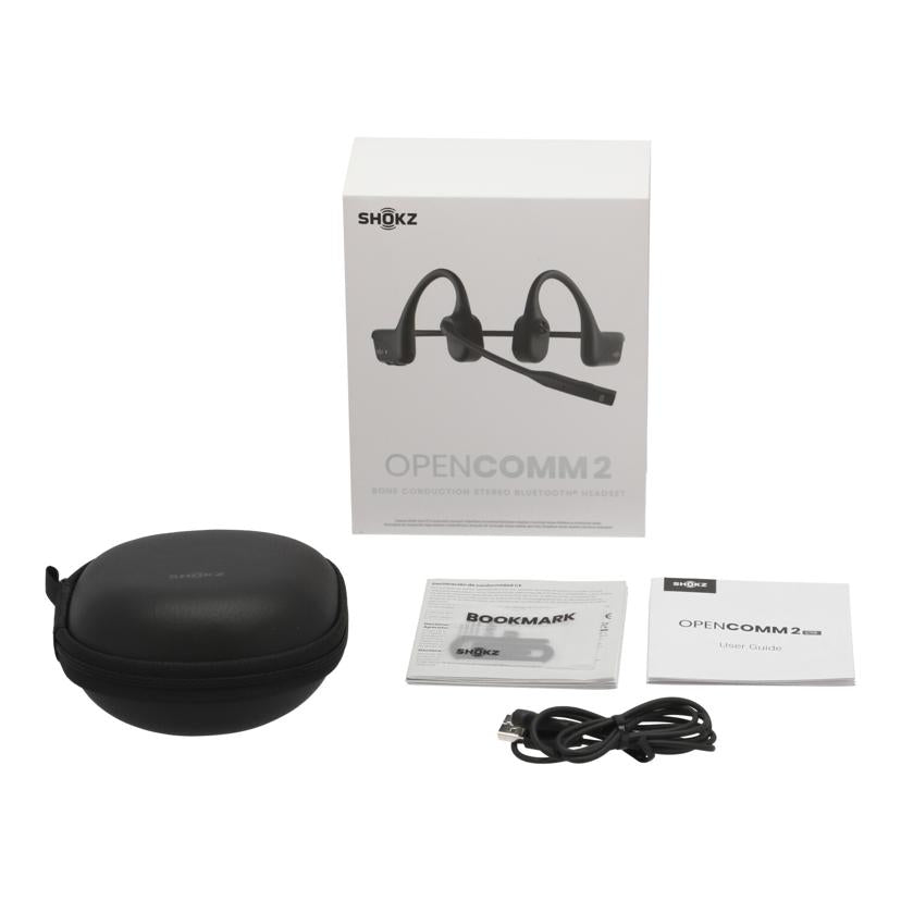Shokz ショックス /骨伝導ワイヤレスヘッドセット/OpenComm2/SKZ-SP-000074//C1104440304543/Bランク/67