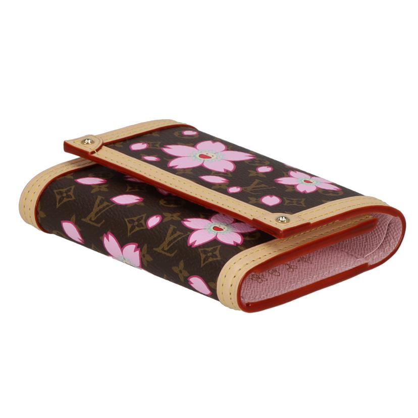 LOUIS VUITTON ルイヴィトン/ポルトフォイユ・ヴィクトリーヌ/村上隆/チェリーブロッサム/M13427//RFI*/SAランク/91