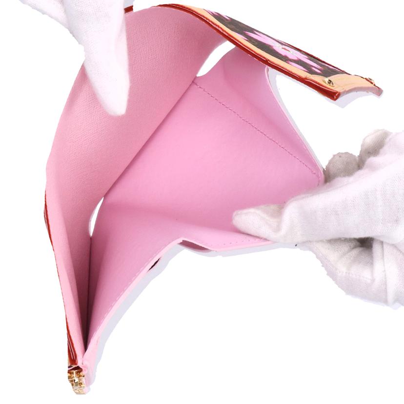 LOUIS VUITTON ルイヴィトン/ポルトフォイユ・ヴィクトリーヌ/村上隆/チェリーブロッサム/M13427//RFI*/SAランク/91