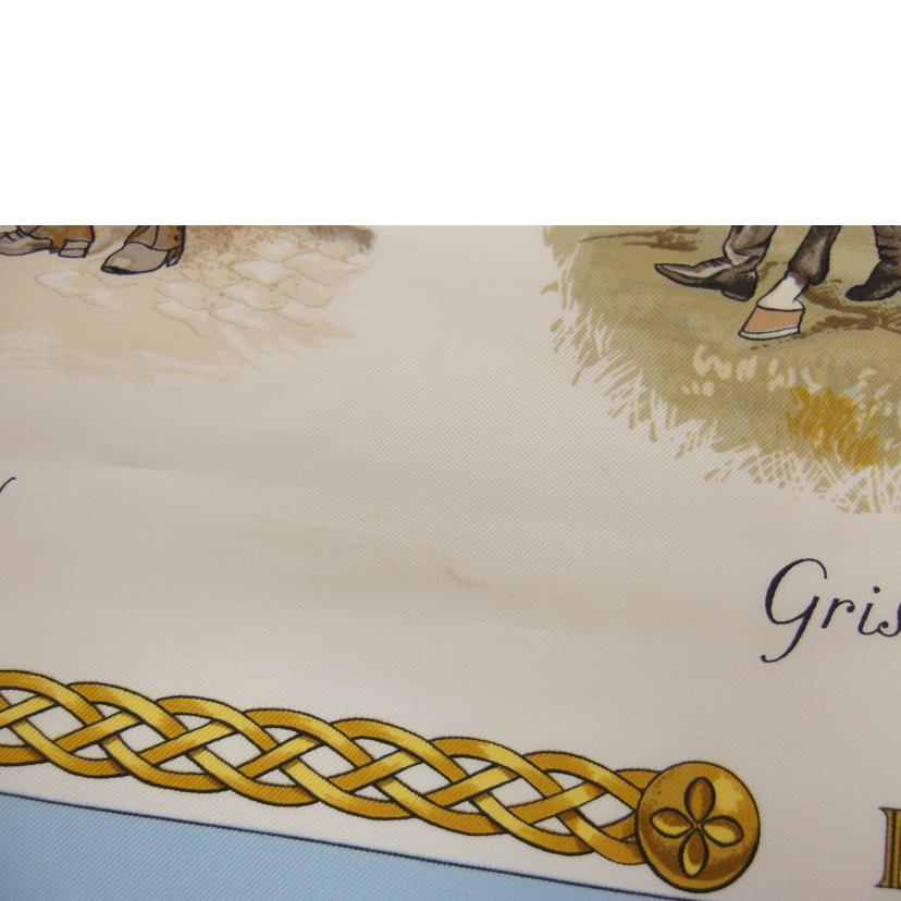 HERMES エルメス/◇カレ90/シルクスカーフ/馬の毛色//Bランク/04