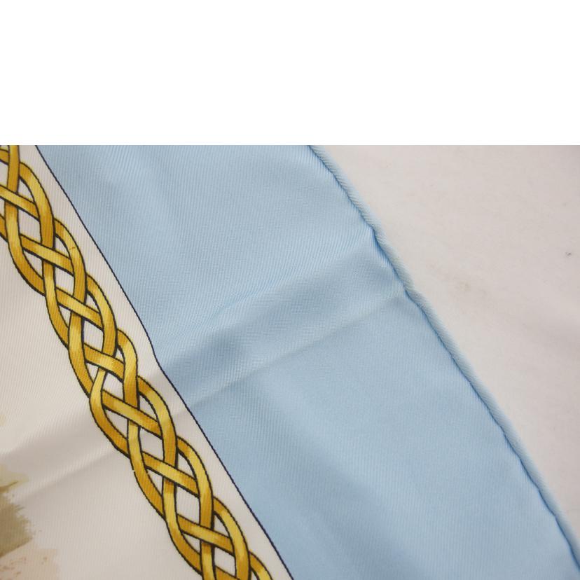 HERMES エルメス/◇カレ90/シルクスカーフ/馬の毛色//Bランク/04