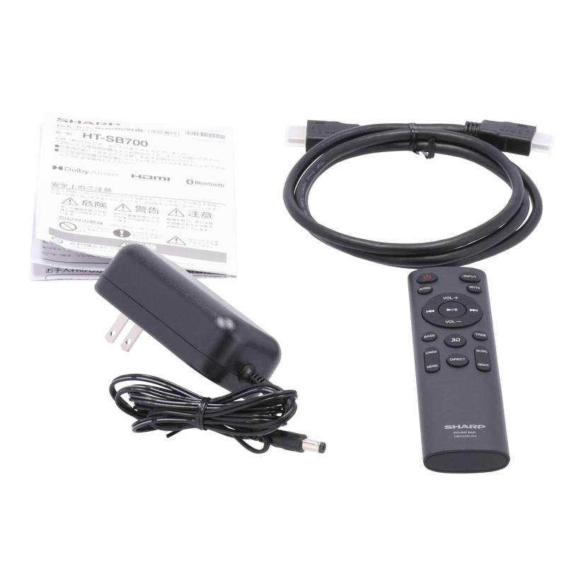 SHARP シャープ/サウンドバー/AQUOS オーディオ/HT-SB700//31000796/Bランク/78