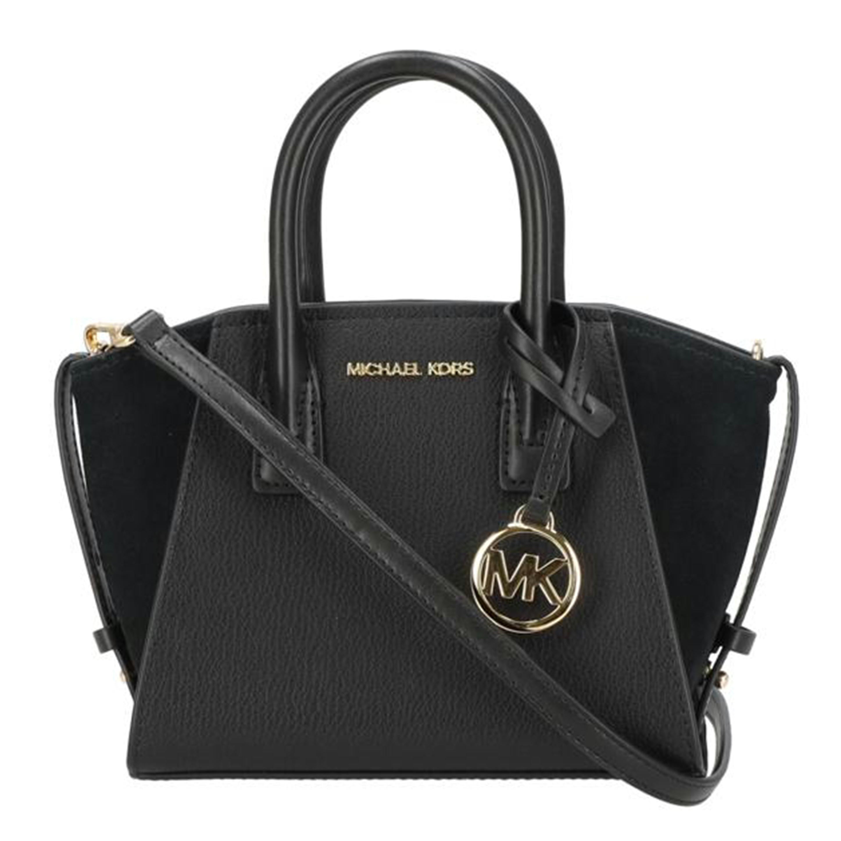 MICHAEL KORS マイケルコース/Avril Extra-Small Leather Satchel/ブラック/35F4G4VC0L//NB-****/Aランク/77