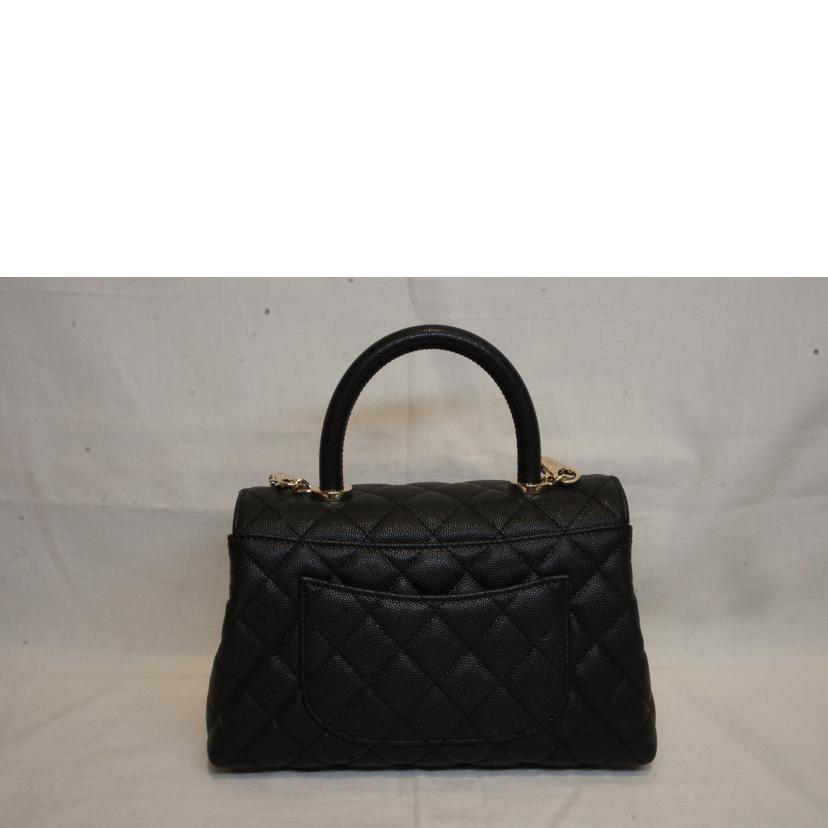 CHANEL シャネル/ココハンドルXS/24/キャビアスキン/トップハンドル//P95*****/SAランク/92