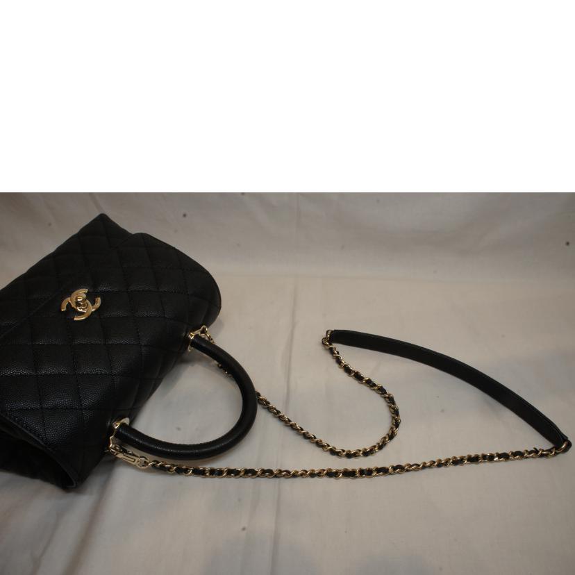 CHANEL シャネル/ココハンドルXS/24/キャビアスキン/トップハンドル//P95*****/SAランク/92