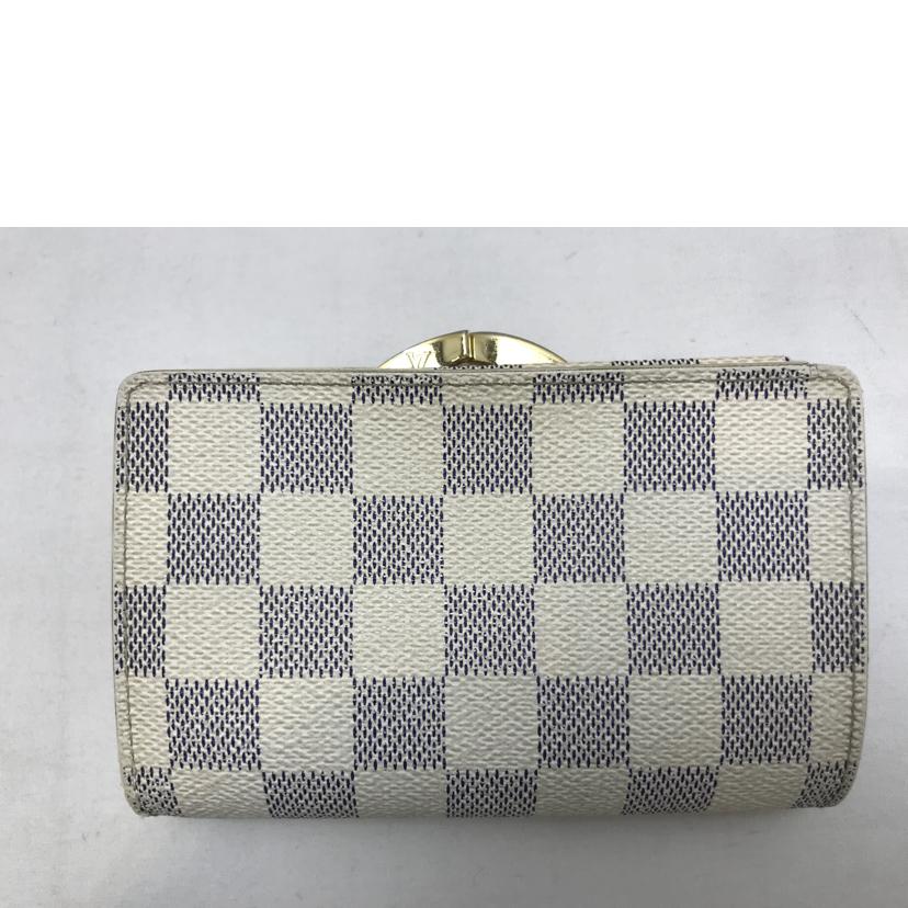 LV ルイヴィトン/ポルトフォイユ ヴィエノワ ダミエ アズール/N61676//MI1***/Bランク/51