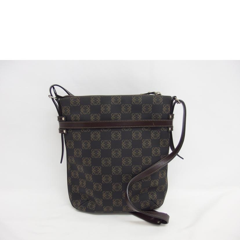 LOEWE ロエベ/アナグラム ショルダーバッグ/ブラウン//290***/ABランク/04
