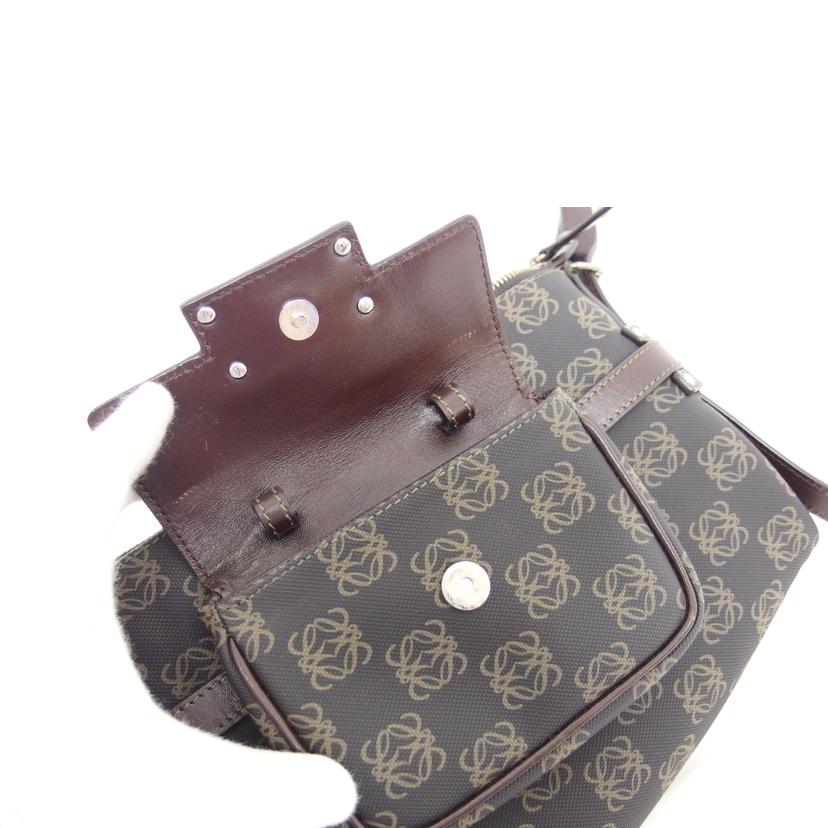 LOEWE ロエベ/アナグラム ショルダーバッグ/ブラウン//290***/ABランク/04