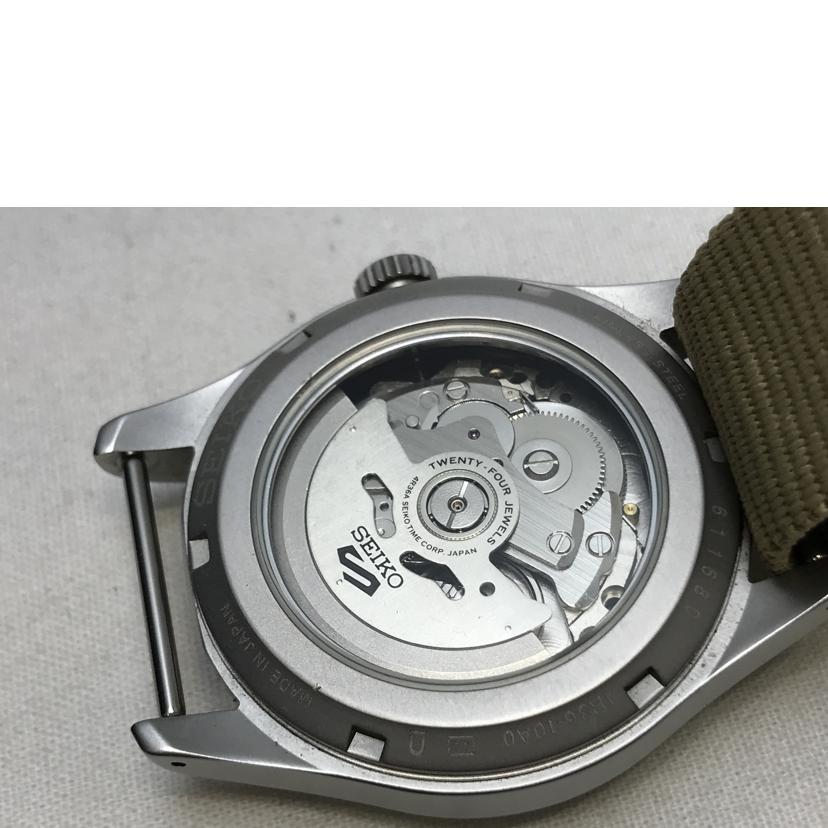 SEIKO セイコー/セイコー5スポーツ オートマチック 裏スケルトン/4R36-10A0//611***/ABランク/51