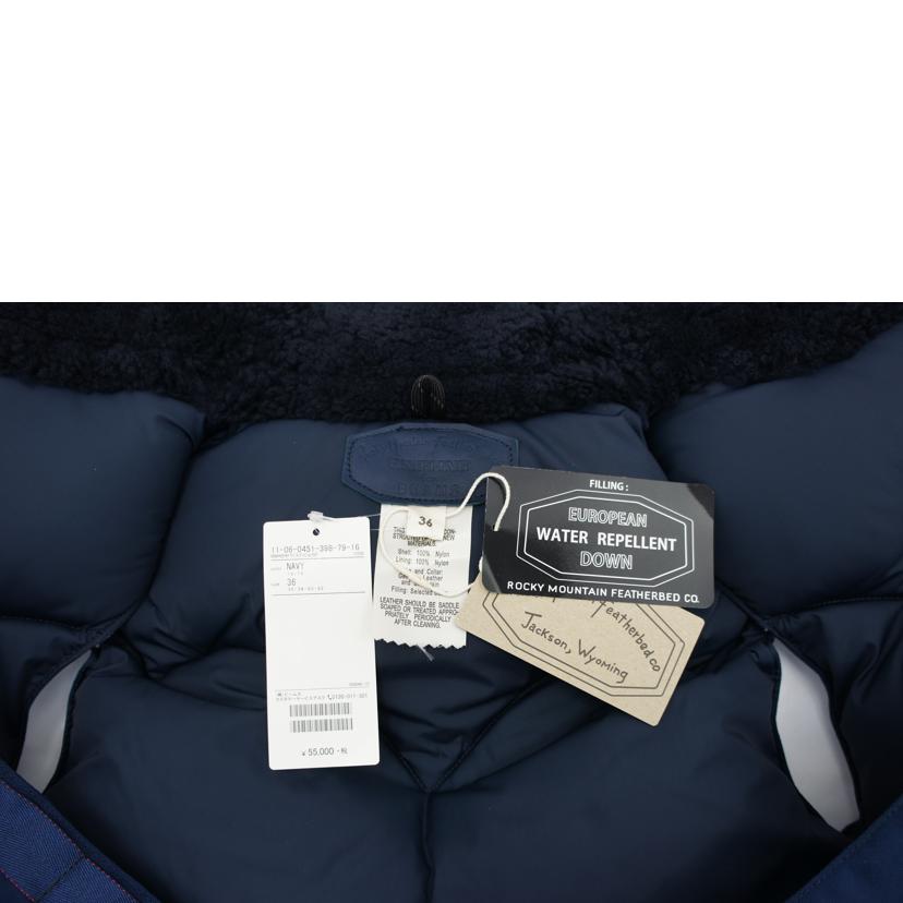 Rocky Mountain Featherbed ロッキーマウンテンフェザーベッド/×BRIEFING for BEAMS クリスティベスト/ダウンベスト/290-172-02//サイズ 36/Sランク/05