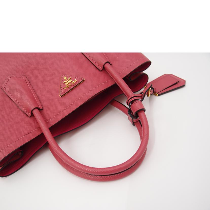 PRADA プラダ/2wayトート/ピンク//52/Aランク/69