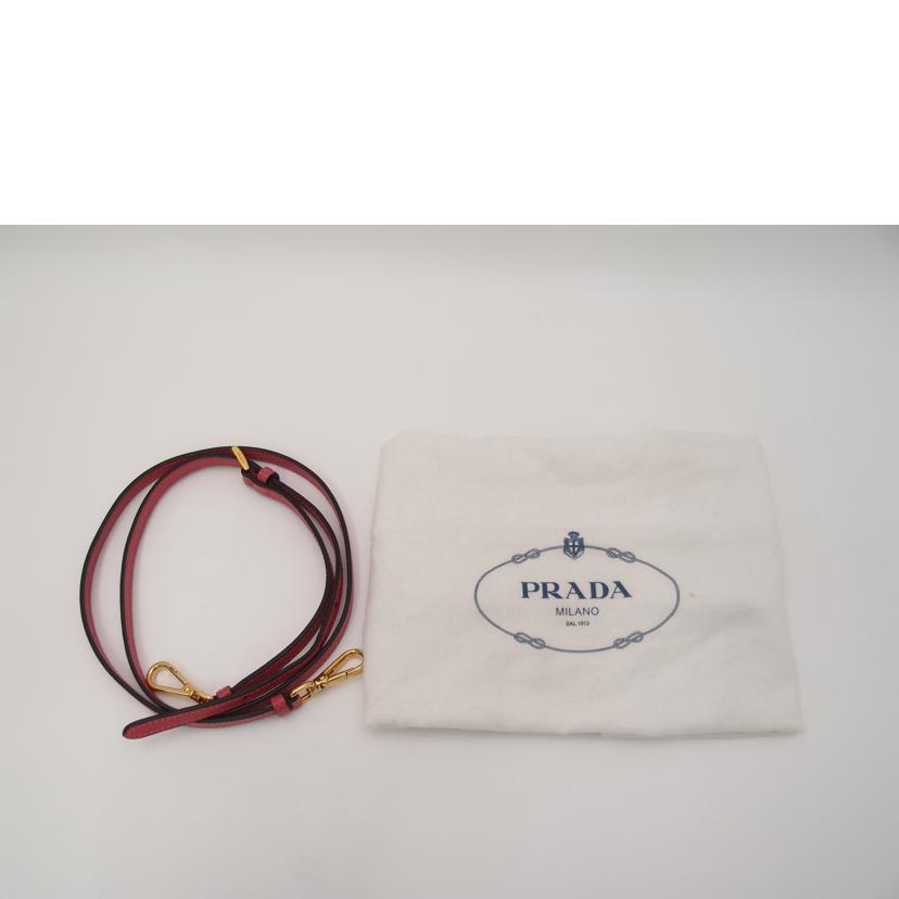 PRADA プラダ/2wayトート/ピンク//52/Aランク/69