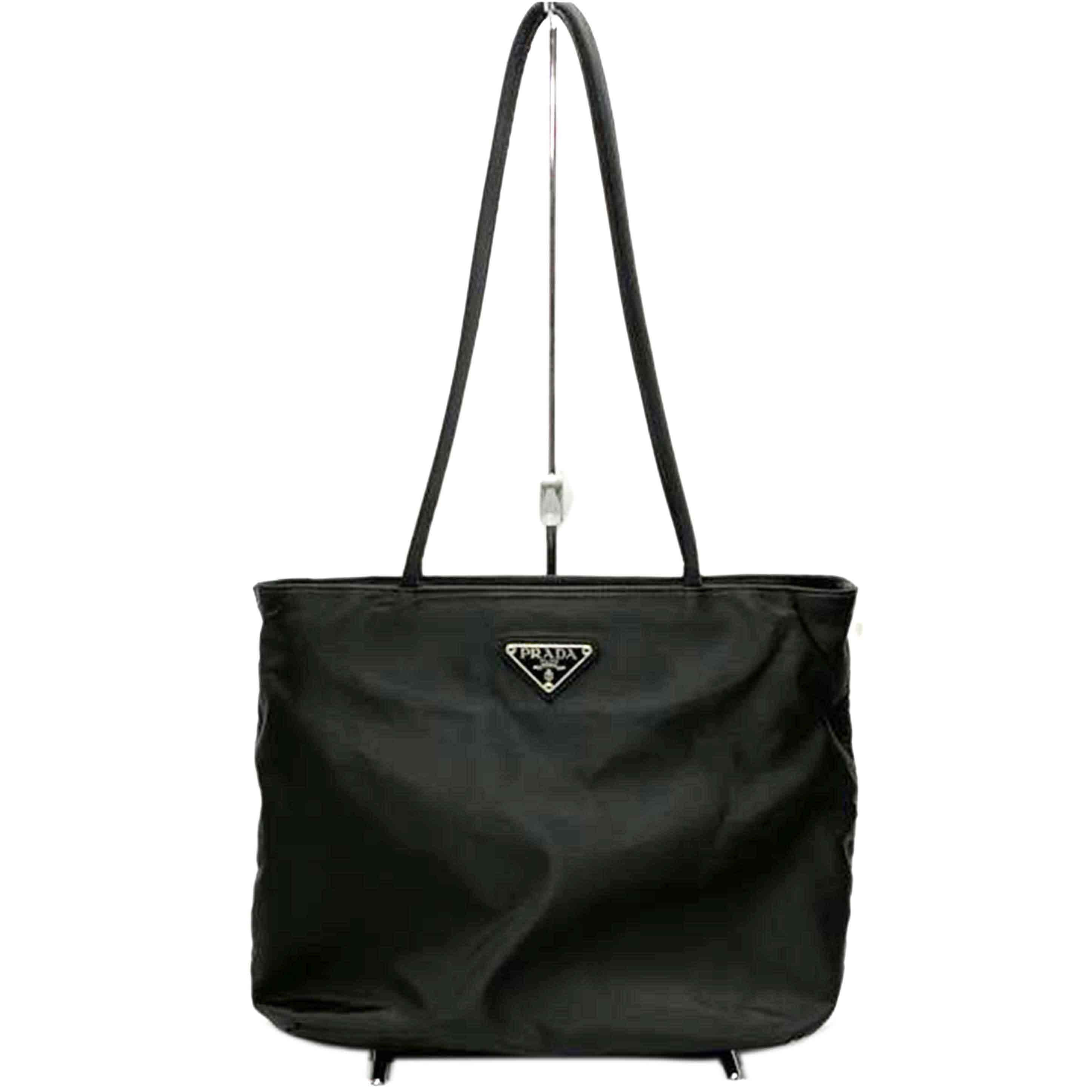 PRADA PRADA/三角ロゴナイロントート//Cランク/52