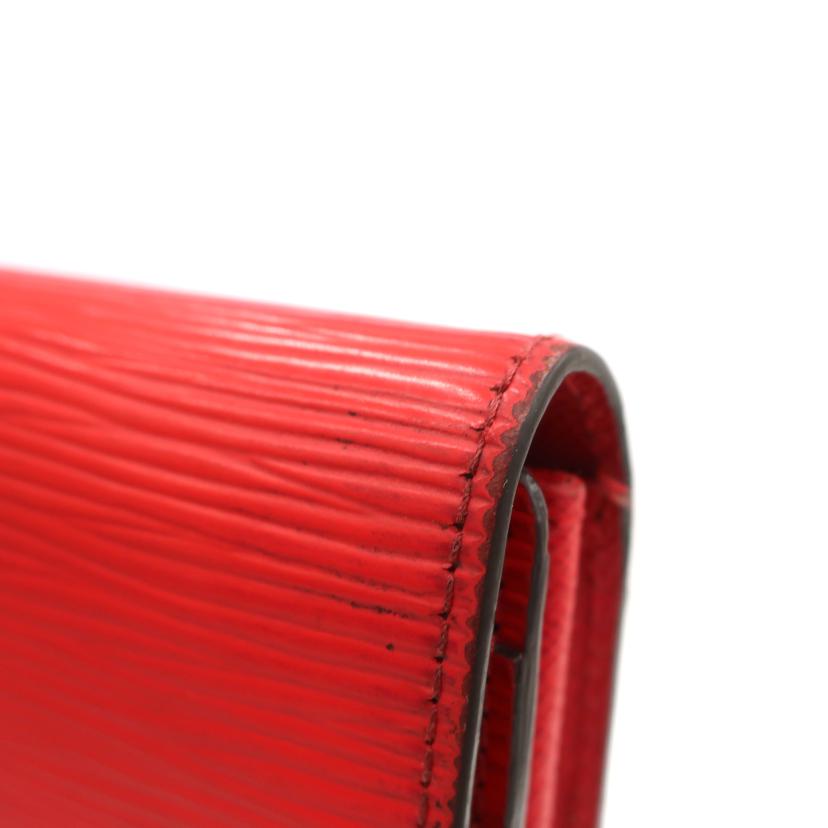 LOUIS VUITTON ルイ・ヴィトン/ポルトフォイユサラ/エピ 長財布 レッド/M60723//CA2***/ABランク/65