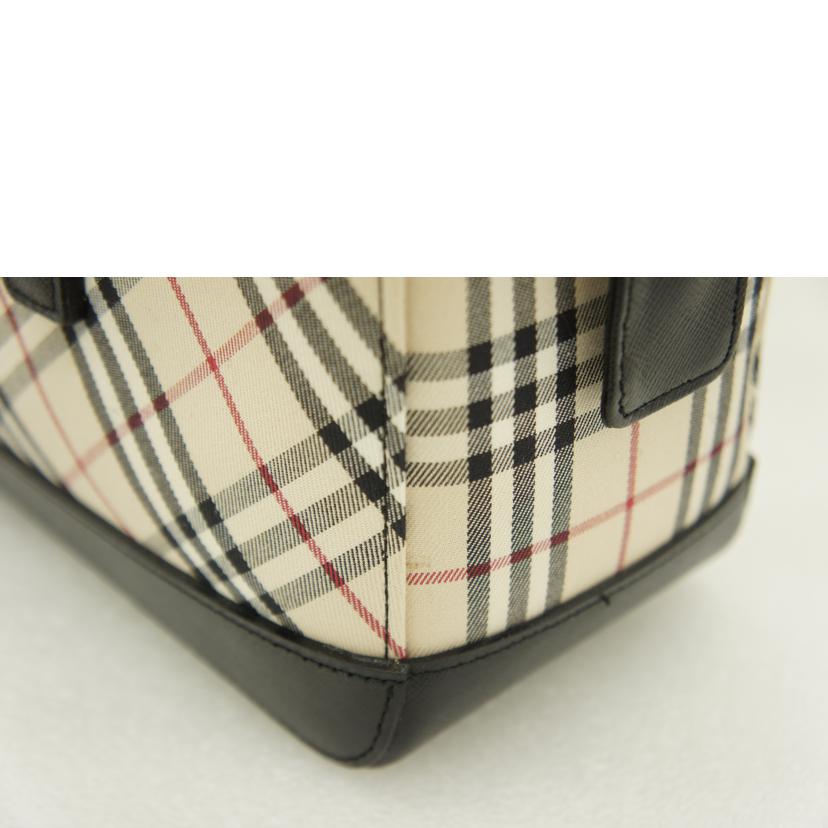 BURBERRY バーバリー/ノバチェック ハンドバッグ //ABランク/01