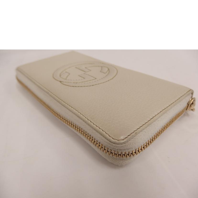 GUCCI グッチ/インターロッキング/カーフ/アイボリー/308004//Bランク/82