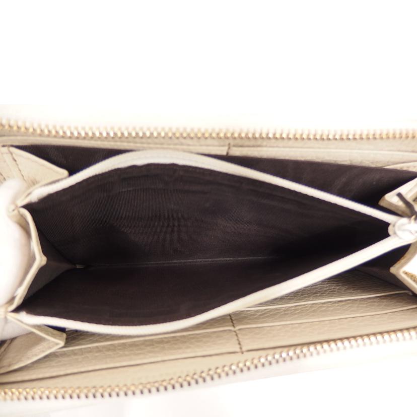 GUCCI グッチ/インターロッキング/カーフ/アイボリー/308004//Bランク/82