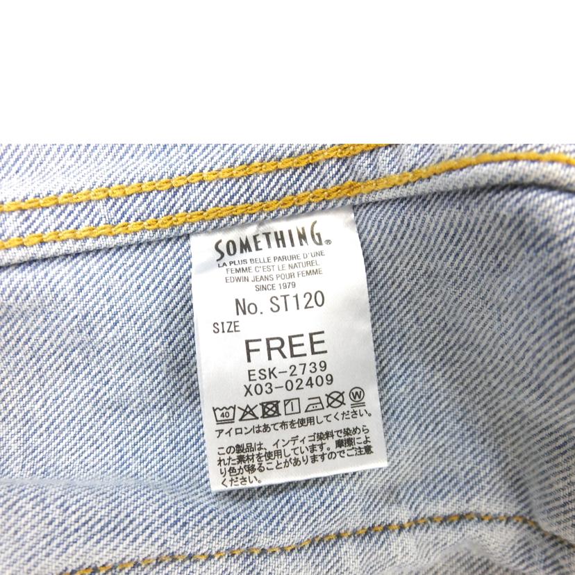 SOMETHING サムシング/デニムブルゾン/ST120-98//Aランク/88