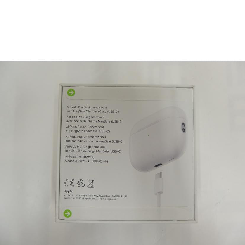 Apple アップル/2世代AirPodsPro Type-C/MTJV3J/A//MX6CMHF07T/Sランク/82