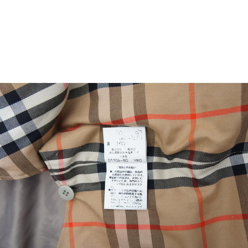 BURBERRY'S バーバリーズ/BURBERRY'S ダウン ライナー 付 コート ベージュ//Bランク/78