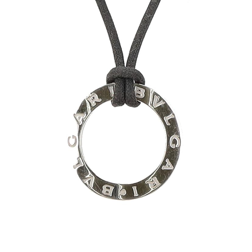 BVLGARI ブルガリ/750WGキーリングネックレス//ABランク/94