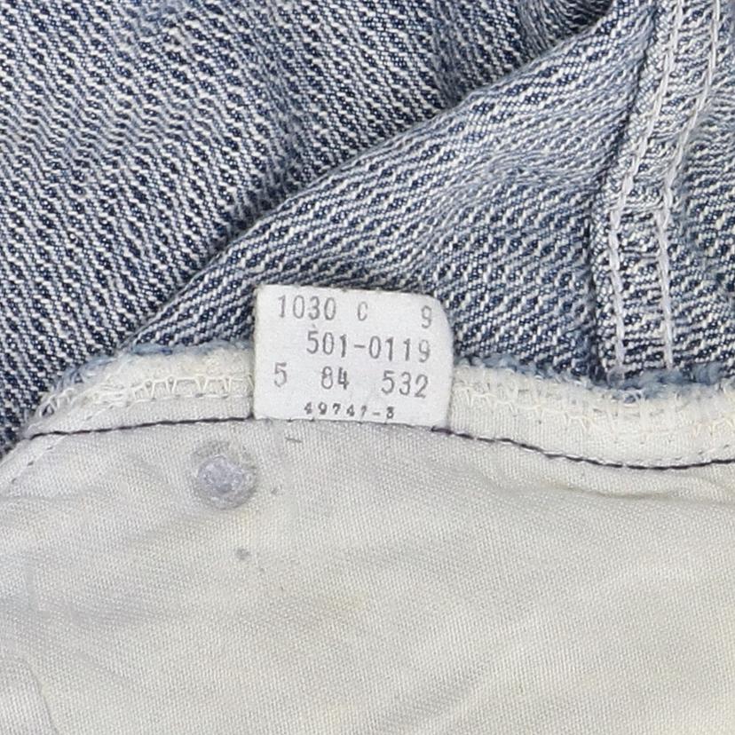 LEVI'S リーバイス/80's / リーバイス50ヒッコリーストライプ/ USA製 / 501-0119 /ボタン裏532/501//ABランク/82