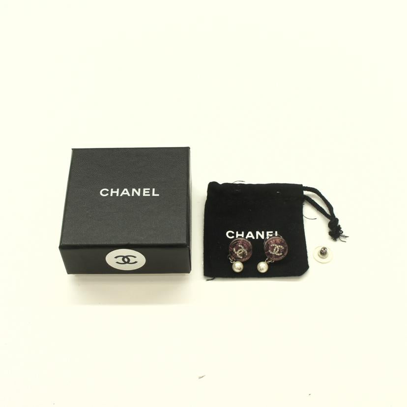 CHANEL シャネル/ココマークフェイクパールピアス//Bランク/94