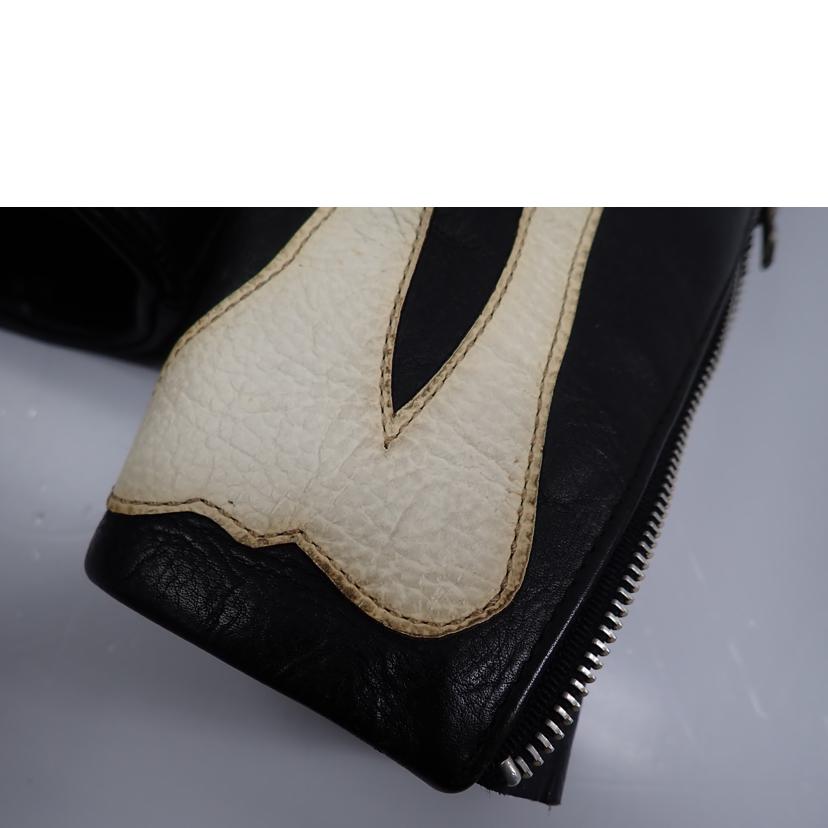 VanSon バンソン/★VanSon ボーンシングルライダースレザーJKT //34/Cランク/62