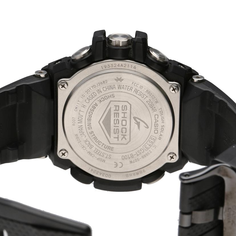 CASIO カシオ/G-SHOCK/G-STEEL/タフソーラー/GST-B100-1A4//Aランク/75