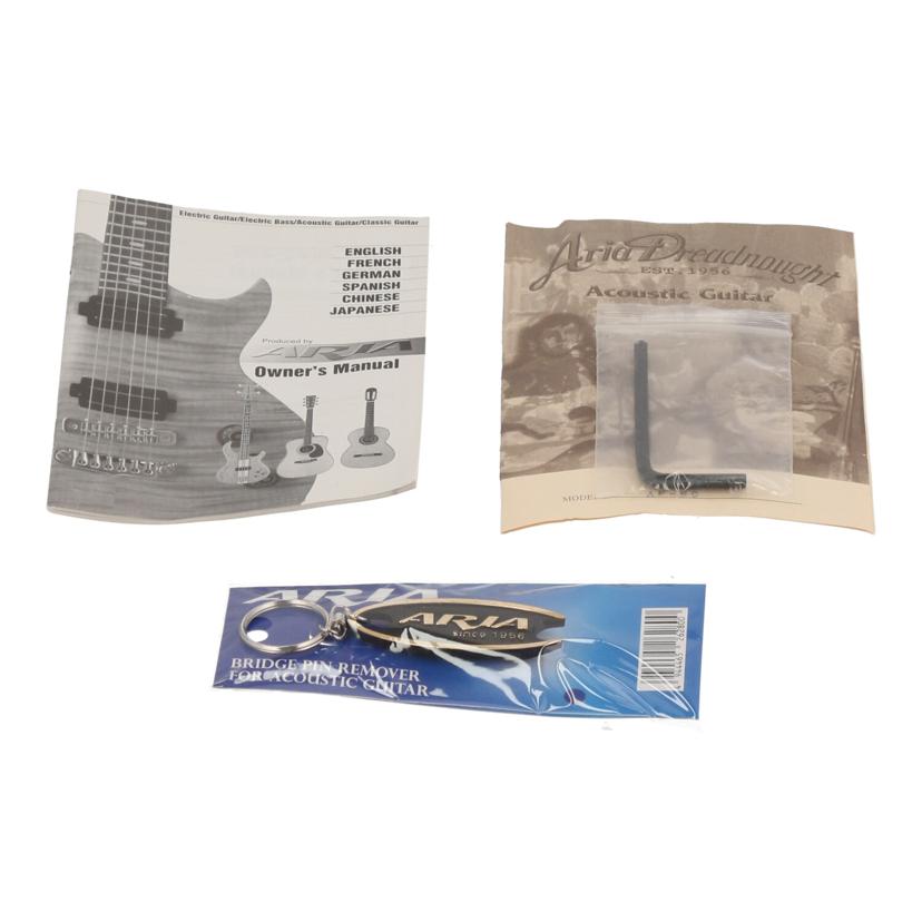 Aria Dreadnought アリアドレッドノート /アコースティックギター(エレアコ改造)/AF-60//0702529/Bランク/82