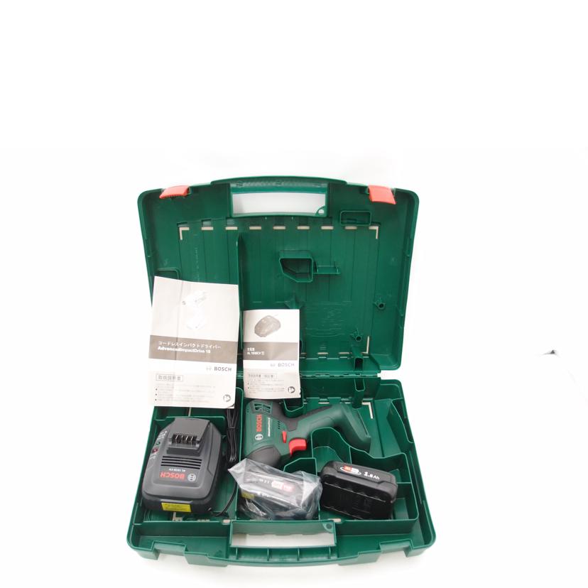 BOSCH ボッシュ/18Vコードレスインパクトドライバー/電動工具/IPD218//Aランク/69