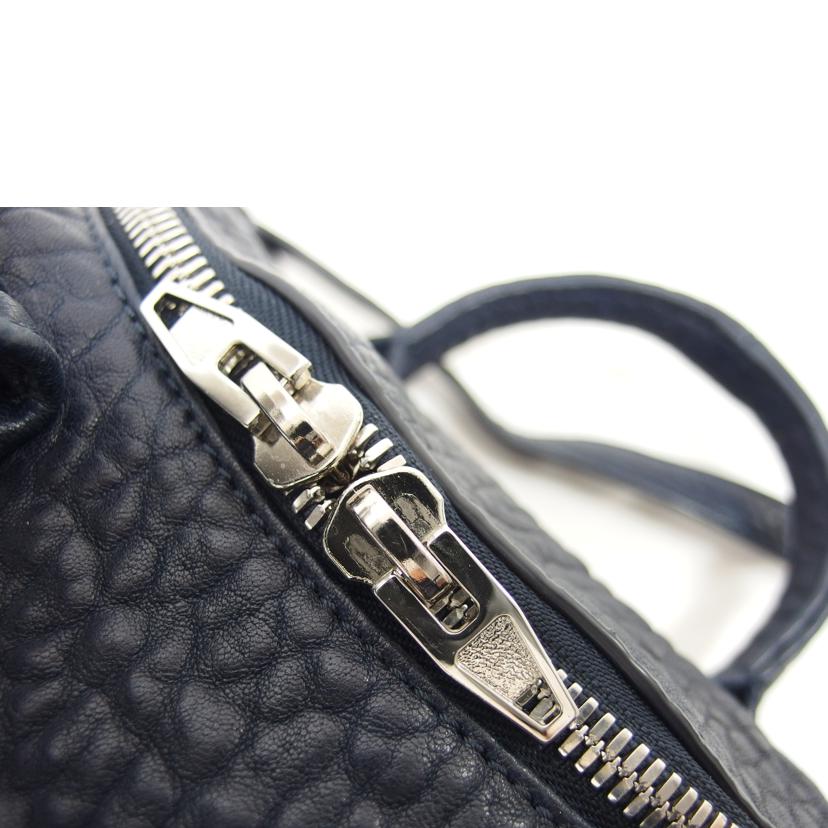 ALEXANDER WANG アレキサンダーワン/ロッキー/2Wayショルダーバッグ/ネイビー//Aランク/04