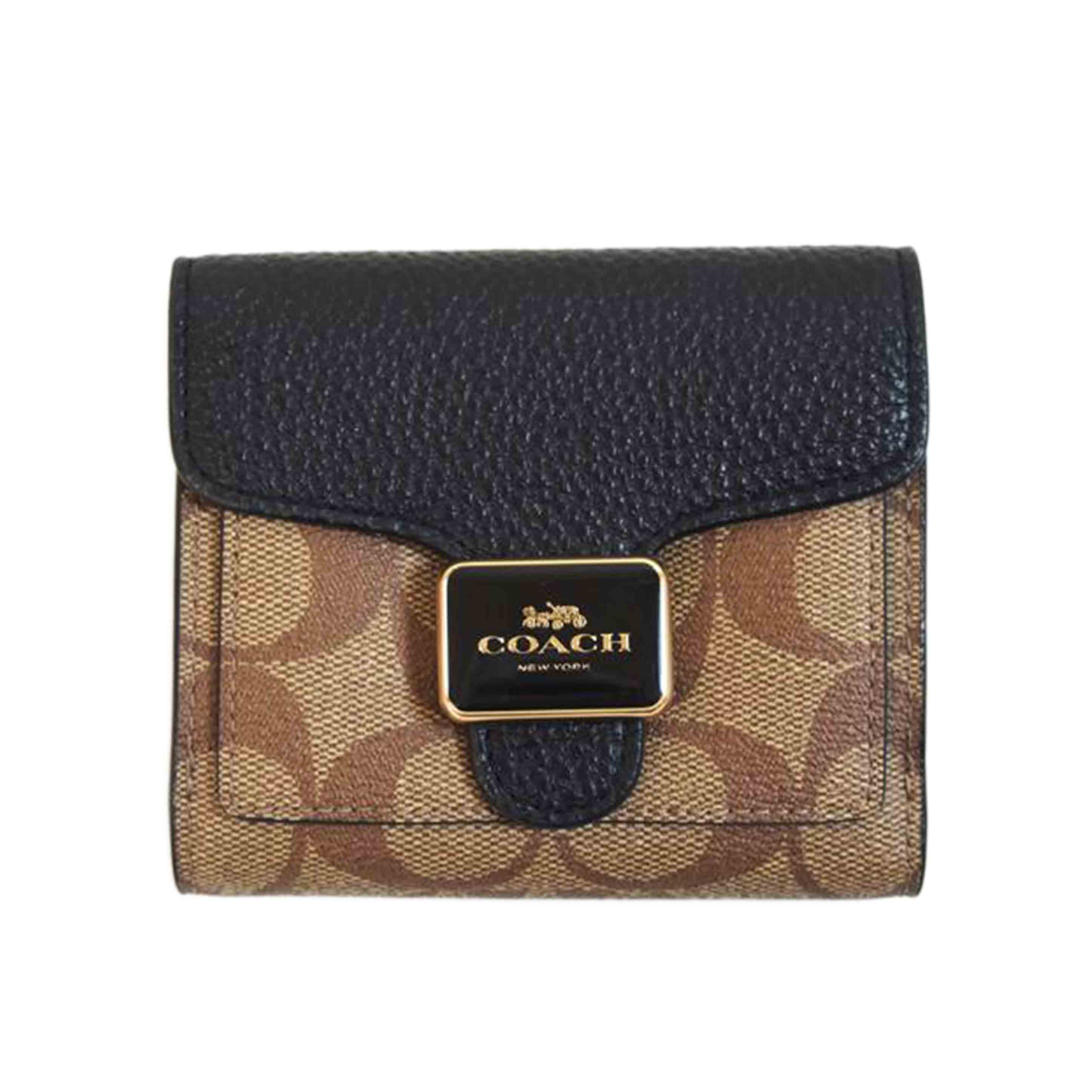 COACH コーチ/シグネチャーロゴコンパクトウォレット/C7805//H22**/ABランク/71