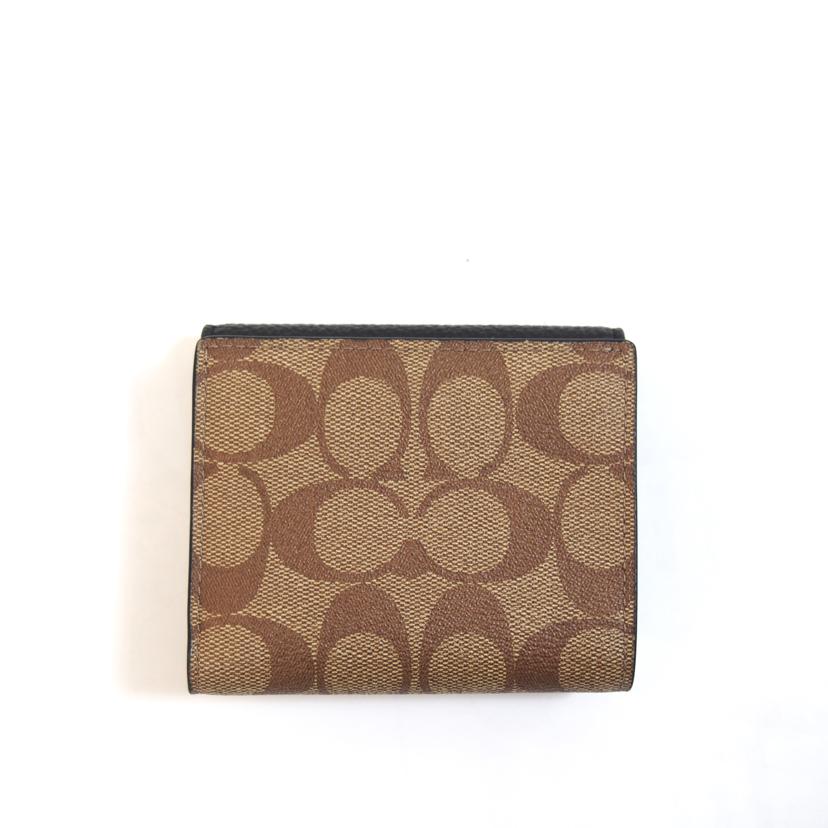 COACH コーチ/シグネチャーロゴコンパクトウォレット/C7805//H22**/ABランク/71