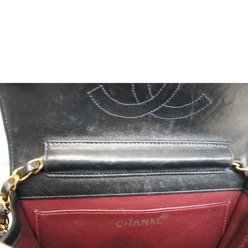 CHANEL シャネル/ラムスキンフルフラップマトラッセチェーンショルダー//539****/Aランク/92