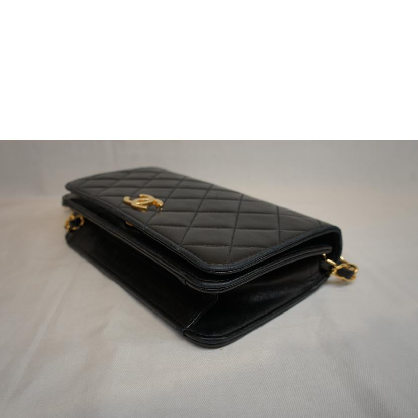 CHANEL シャネル/ラムスキンフルフラップマトラッセチェーンショルダー//539****/Aランク/92