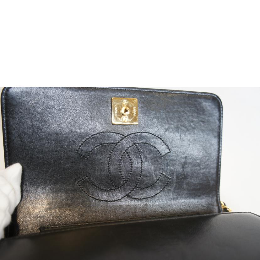 CHANEL シャネル/ラムスキンフルフラップマトラッセチェーンショルダー//539****/Aランク/92