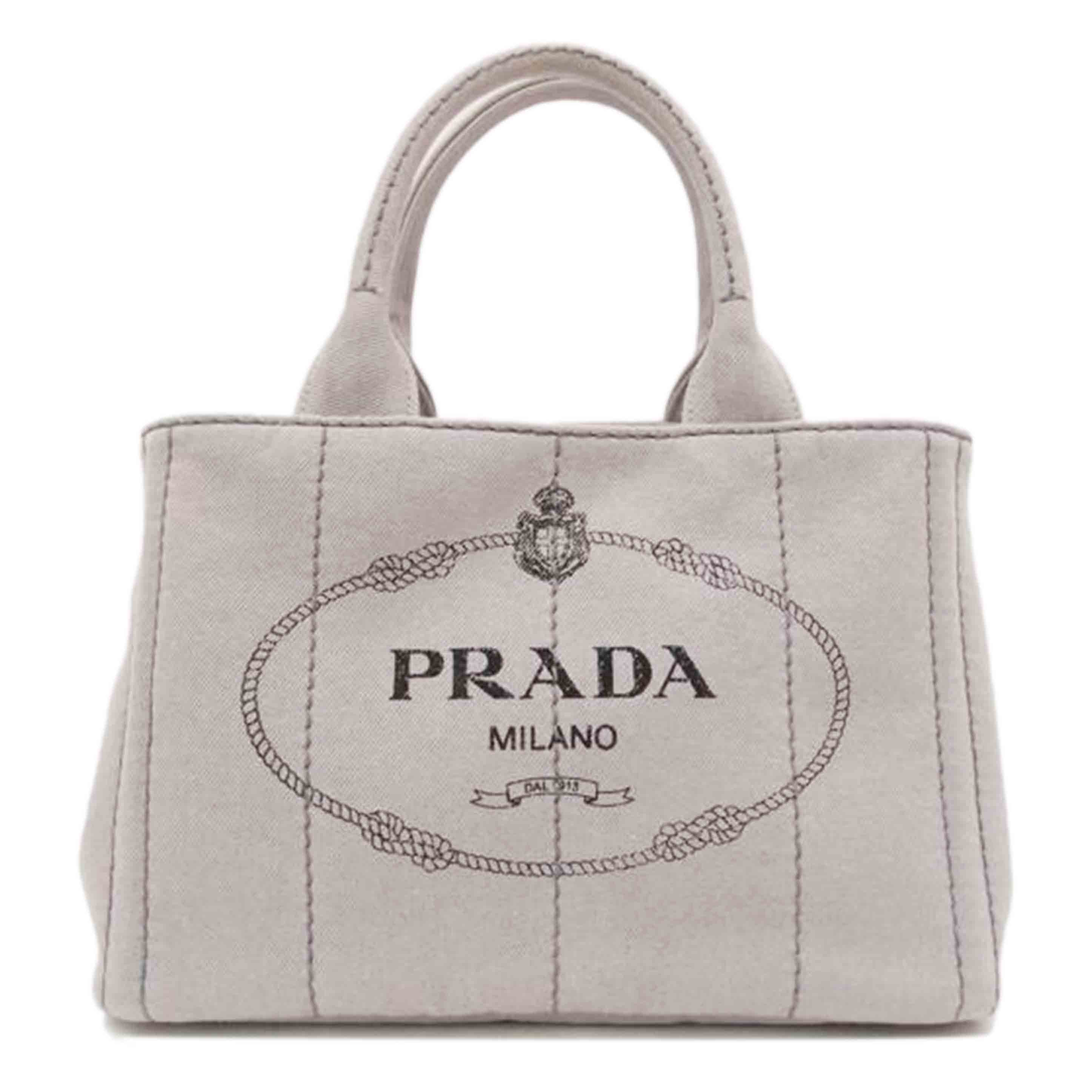 PRADA プラダ/カナパ2wayトート/グレー//180/Aランク/69