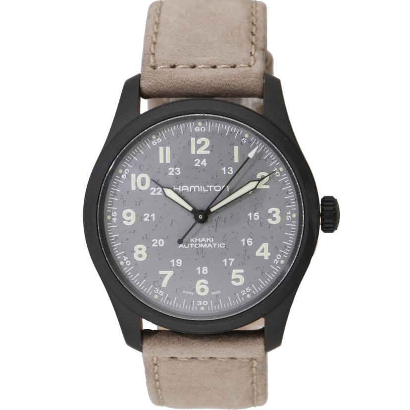 HAMILTON ハミルトン/カーキフィールド チタニウム/オートマ/H70215880//7ZR******/ABランク/85