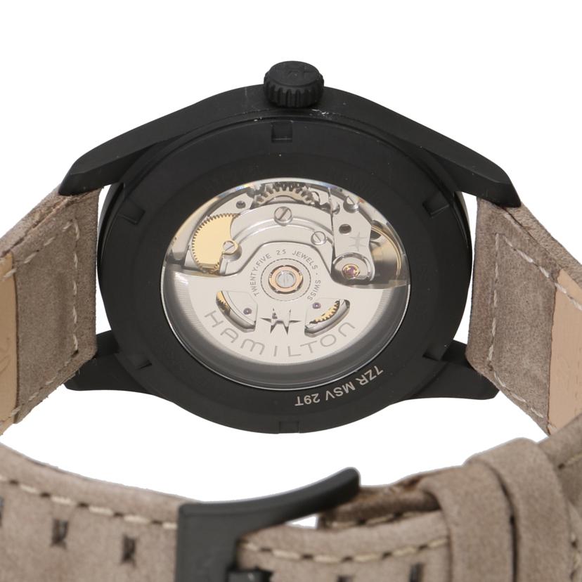 HAMILTON ハミルトン/カーキフィールド チタニウム/オートマ/H70215880//7ZR******/ABランク/85