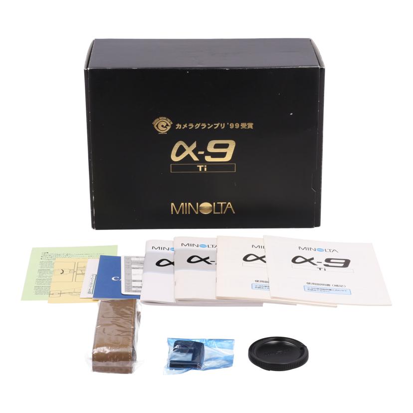 MINOLTA ミノルタ /フィルム一眼レフ ボディ/α-9Ti/α-9Ti ボディ//0587/Aランク/62