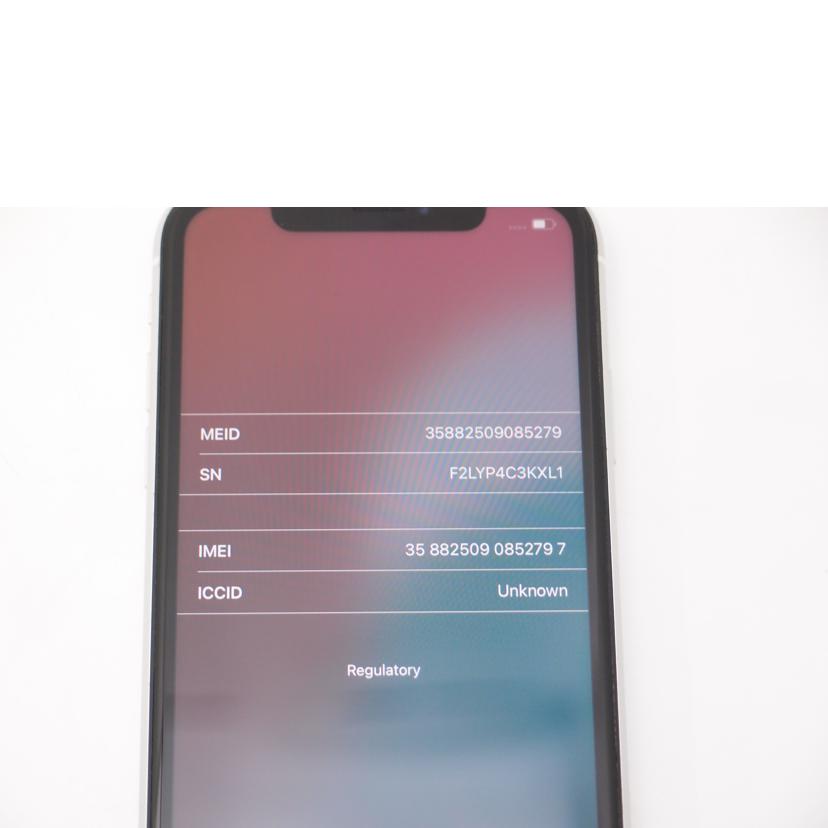 Apple/au アップル/エーユー/iPhone XR 64GB スマートフォン/MT032J/A//F2LYP4C3KXL1/ABランク/69