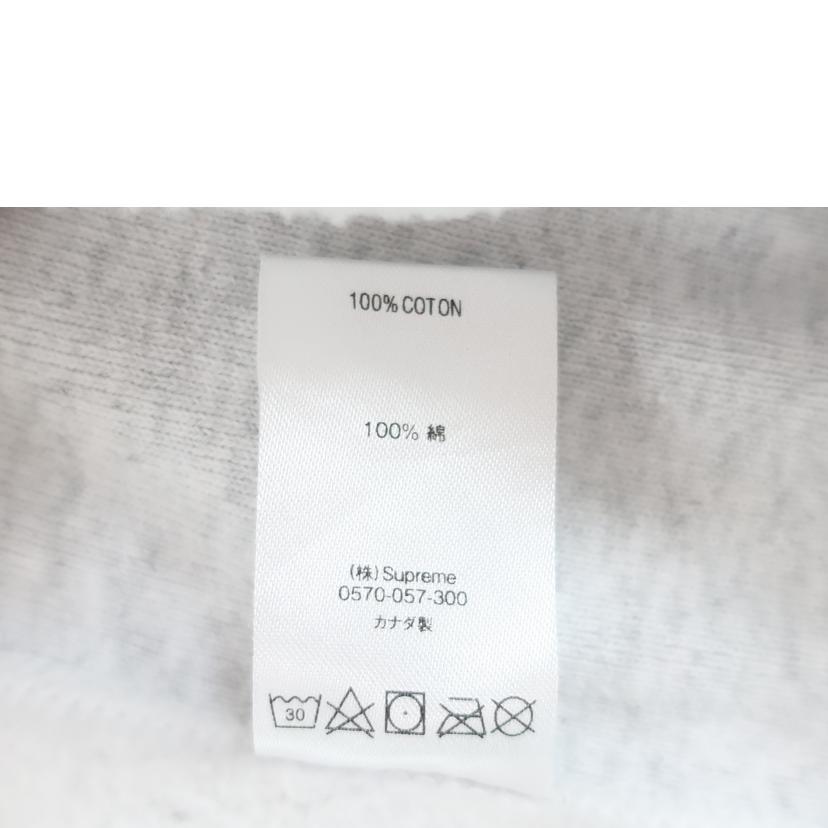 Supreme シュプリーム/ボックスロゴ クルーネック ライトグレー Mサイズ//Aランク/65