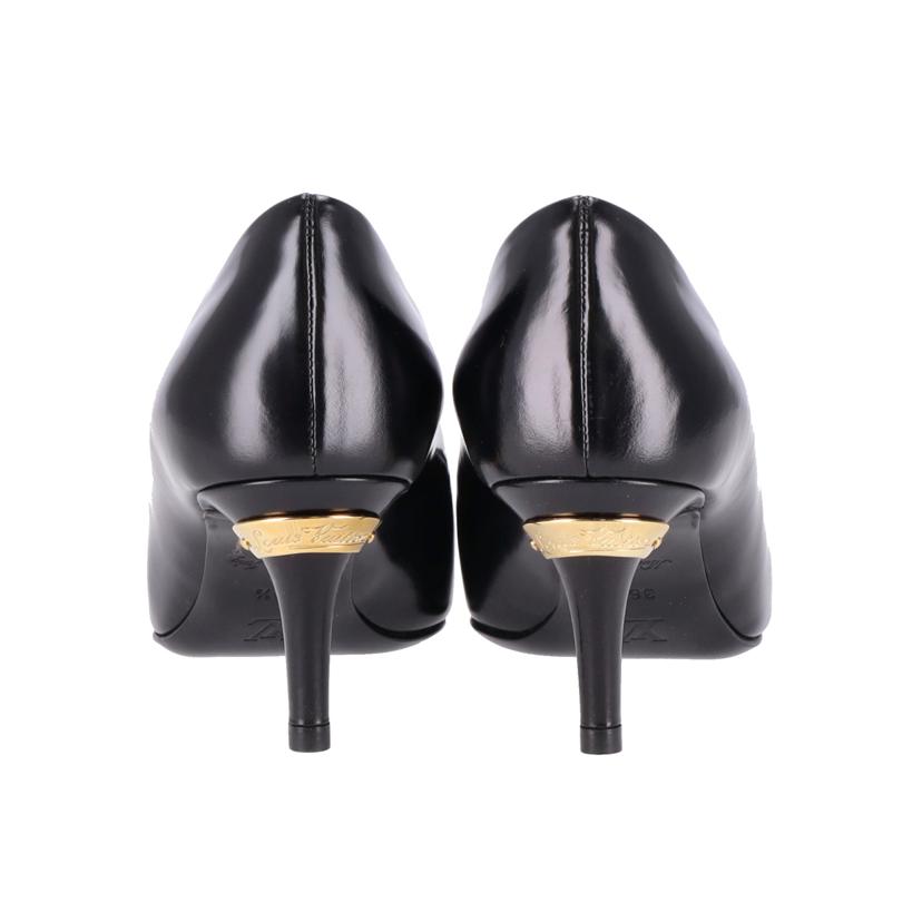 LOUIS VUITTON ルイヴィトン/バックロゴレザーパンプス/36 1/2//NL0099/Aランク/91