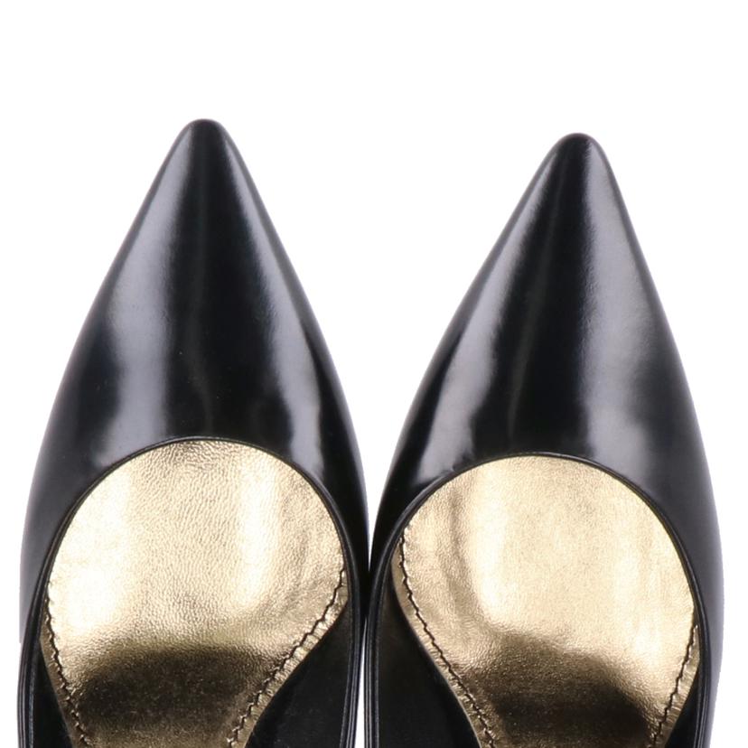 LOUIS VUITTON ルイヴィトン/バックロゴレザーパンプス/36 1/2//NL0099/Aランク/91