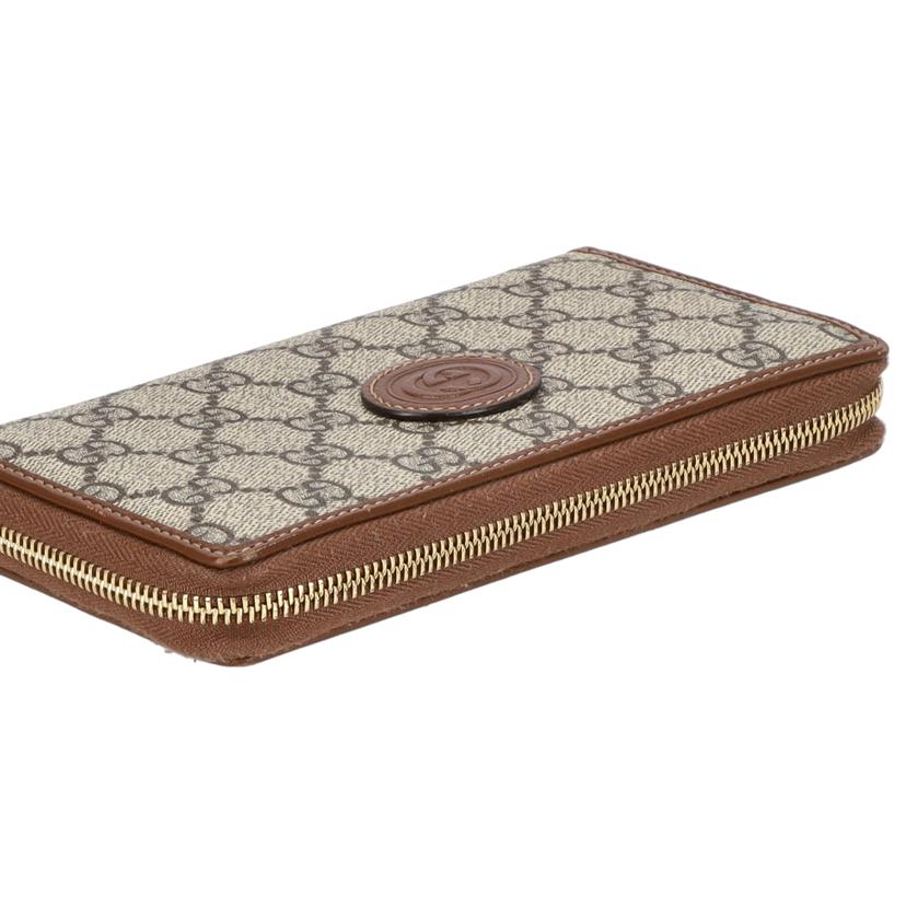 GUCCI グッチ/インターロッキングG ジップアラウンド/673003//498***/ABランク/93