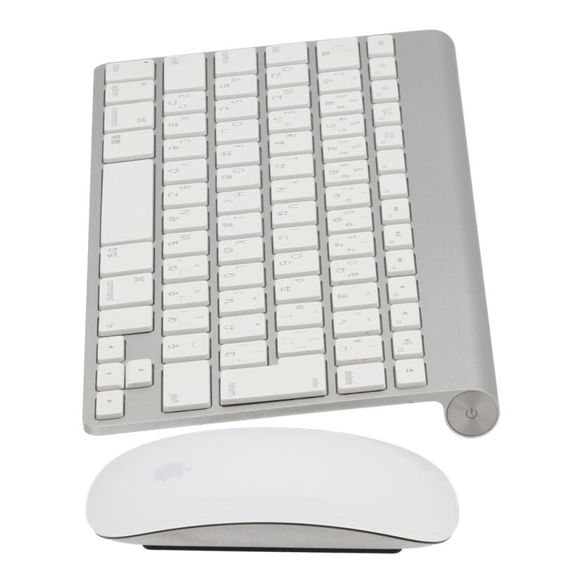 Apple アップル /ワイヤレスキーボード+ワイヤレスマウス/A1314+A1296//DG744920NUXDRD7AJ/CC24462098KDFFGAP/Bランク/62